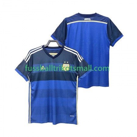 Fußballtrikots Argentinien 2014 Retro Kurzarm Auswärts-trikot kaufen